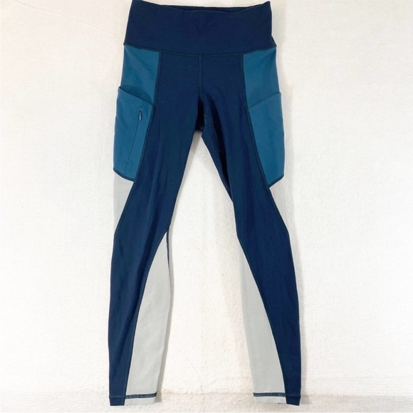 ATHLETA ‘All In’ COLORBLOCK ALL IN 7/8 TIGHT Size XS - Picture 5 of 6